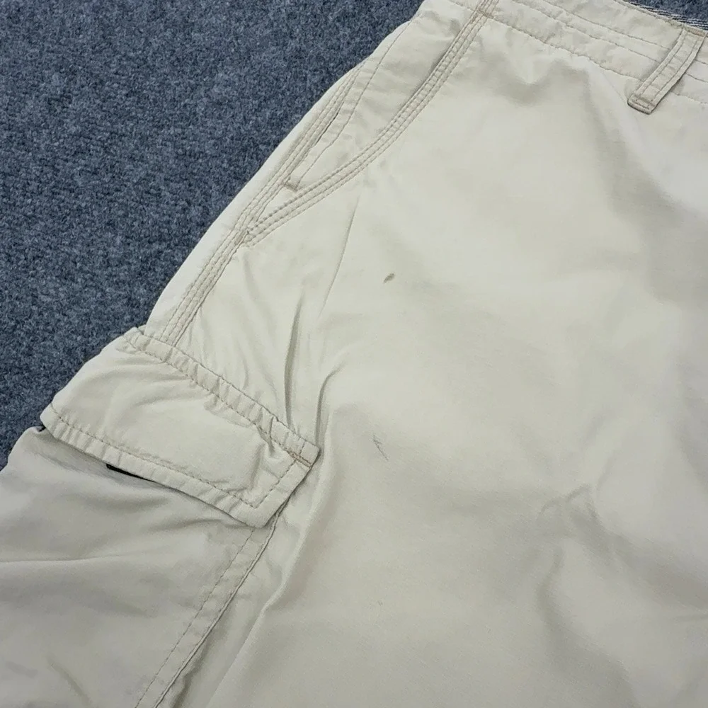 O'Neill Cargo Shorts Mens 34 Tan Khaki Ripstop X-Static XT2 Outdoor‎ Gorpcore